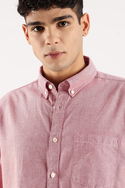 Soft Casual Shirt Red