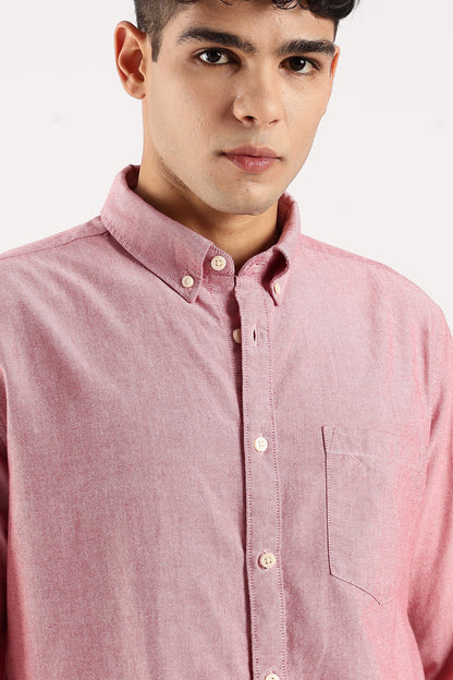 Soft Casual Shirt Red