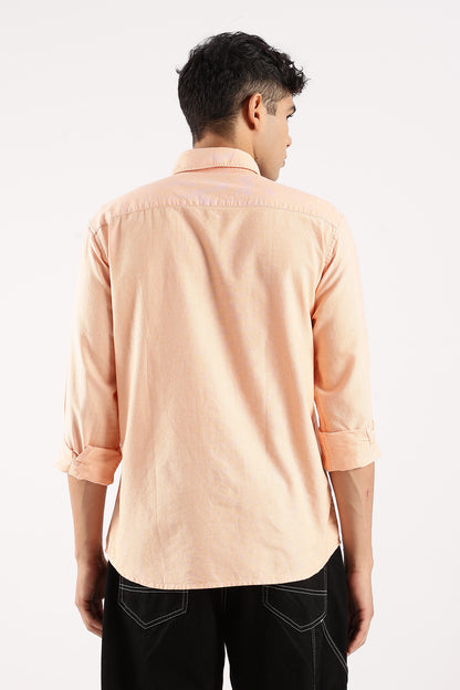 Soft Casual Shirt Orange
