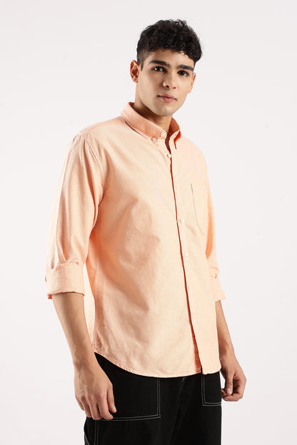 Soft Casual Shirt Orange