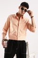 Cotton Oxford Slim Fit Shirt Orange