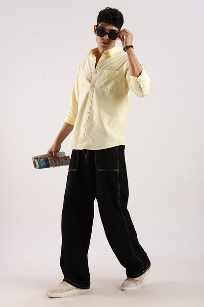 Soft Casual Shirt Yellow