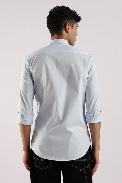 Timeless Casual Shirt Sky Blue