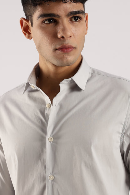 Timeless Casual Shirt Lt Grey