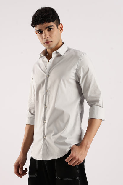 Timeless Casual Shirt Lt Grey