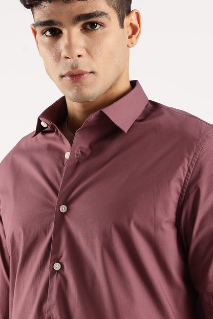 Timeless Casual Shirt Maroon