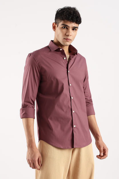 Timeless Casual Shirt Maroon