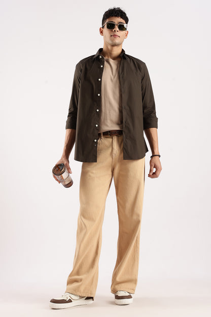 Timeless Casual Shirt Olive