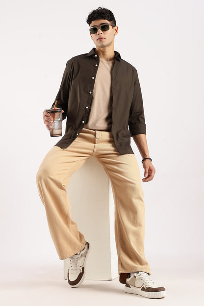 Timeless Casual Shirt Olive