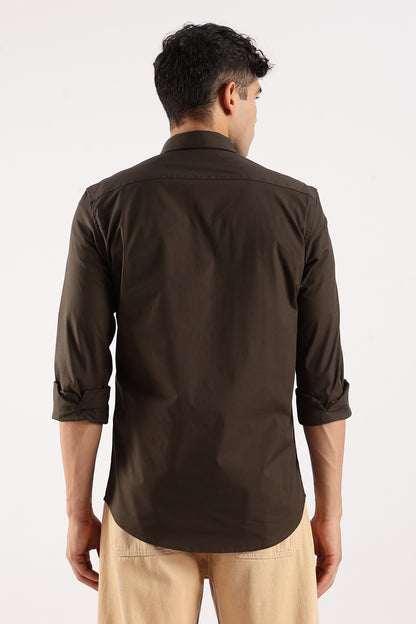 Timeless Casual Shirt Olive