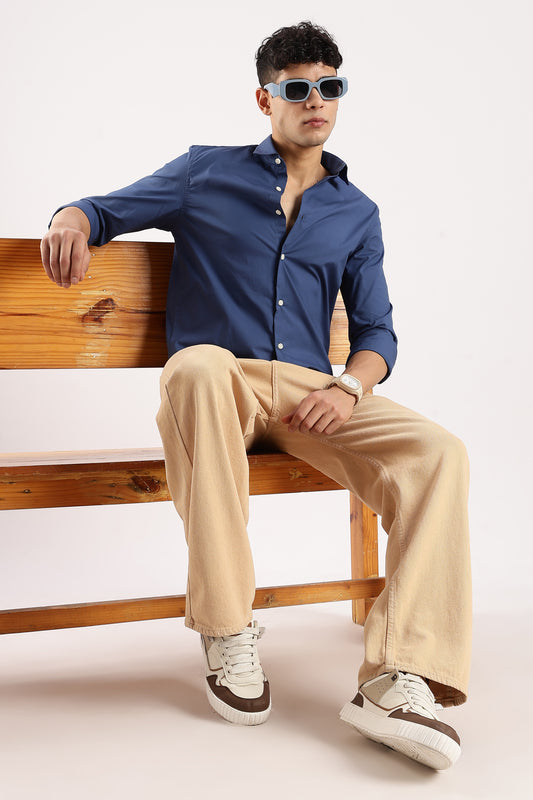 Timeless Casual Shirt Blue