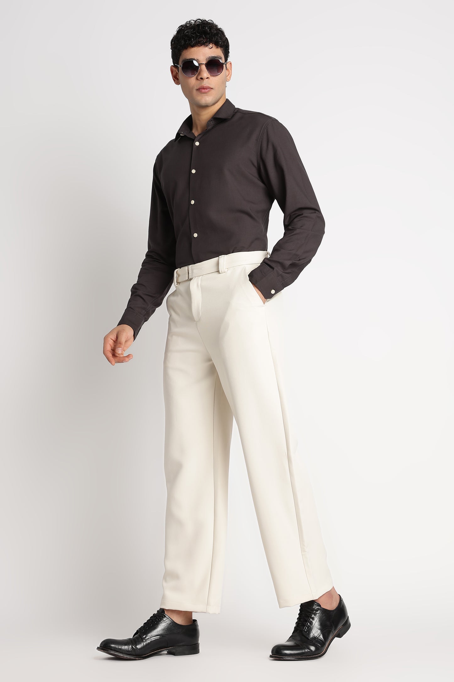 Premium Solid Casual Shirt Dk Green