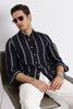 Classic Stripe Shirt Black