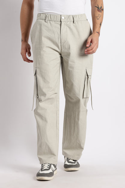 Urban Multi-Pocket Utility Bottoms Steel Grey