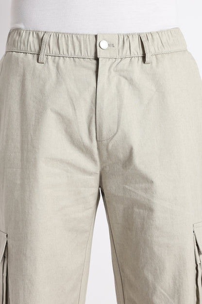 Urban Multi-Pocket Utility Bottoms Steel Grey