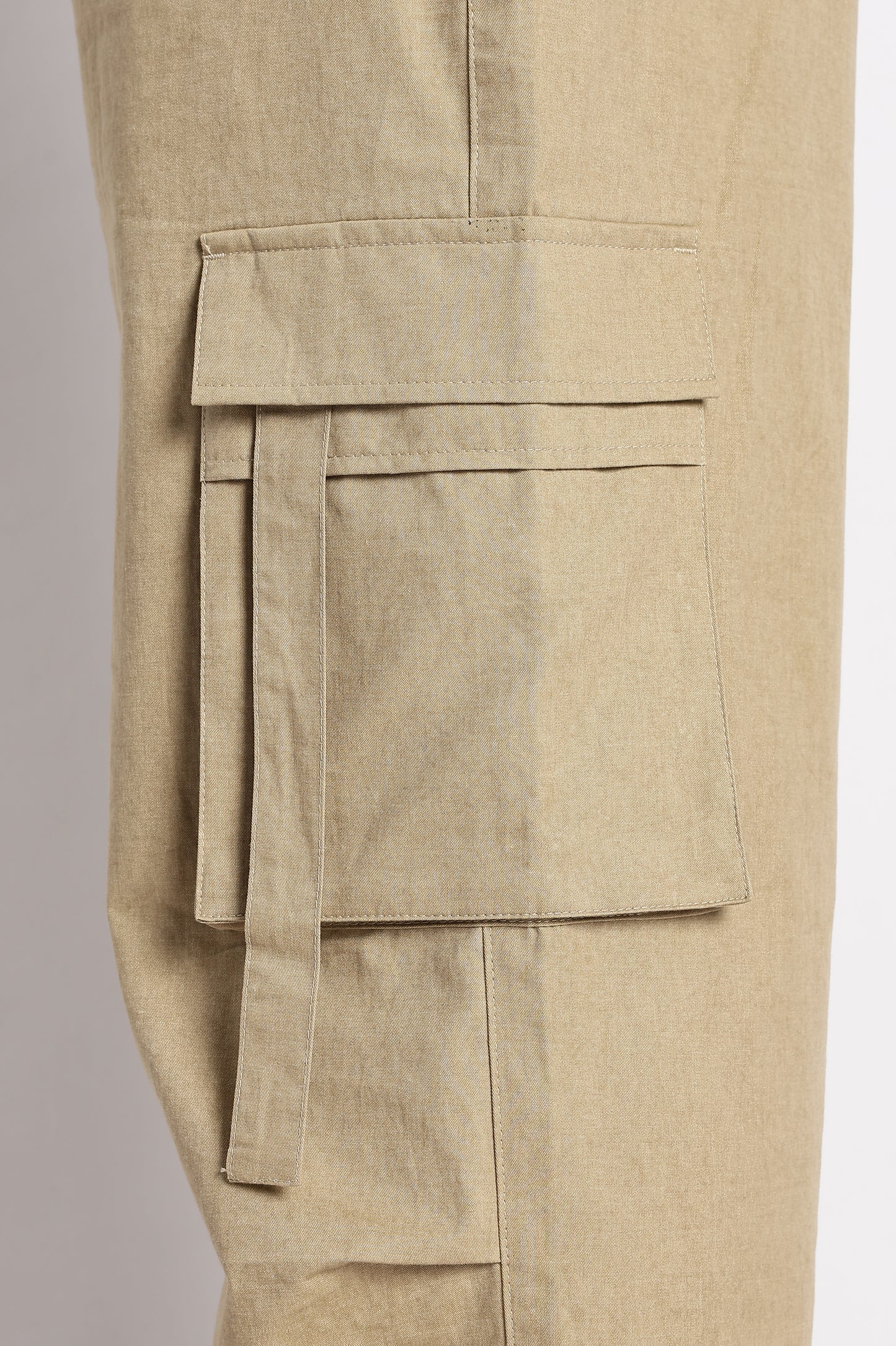 Urban Multi-Pocket Utility Bottoms Steel Khaki