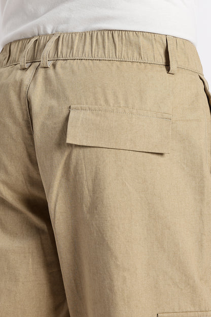 Urban Multi-Pocket Utility Bottoms Steel Khaki