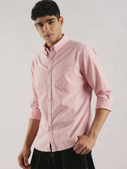 Soft Casual Shirt Pink