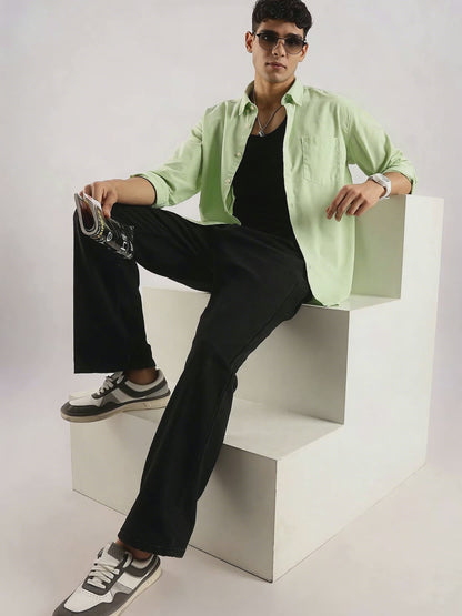 Soft Casual Shirt Green