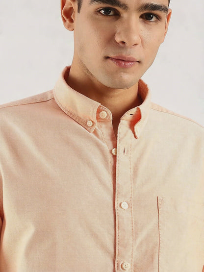 Soft Casual Shirt Orange